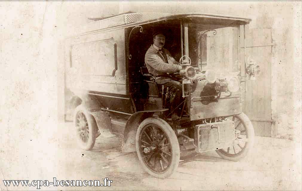 BESANÇON - 12 rue Charles Nodier - M. Jean-marie MARTIN, Chauffeur-livreur des Nouvelles galeries - Juin 1919